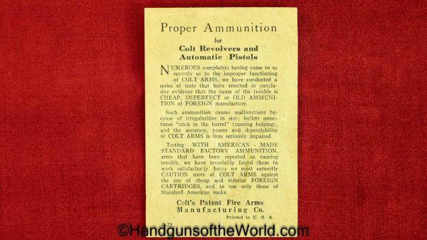 Colt Army Special .38 caliber, Built in 1926, Mint in Box - Image 35
