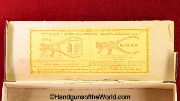 Colt New Army, Model 1894, .38 caliber, Built in 1910-Mint in Box - Image 31