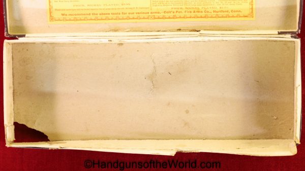 Colt New Army, Model 1894, .38 caliber, Built in 1910-Mint in Box - Image 32