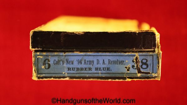Colt New Army, Model 1894, .38 caliber, Built in 1910-Mint in Box - Image 35
