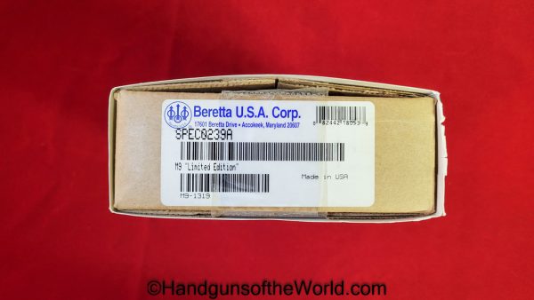 Beretta M9 Special Edition, 9mm-Complete Package - Image 49