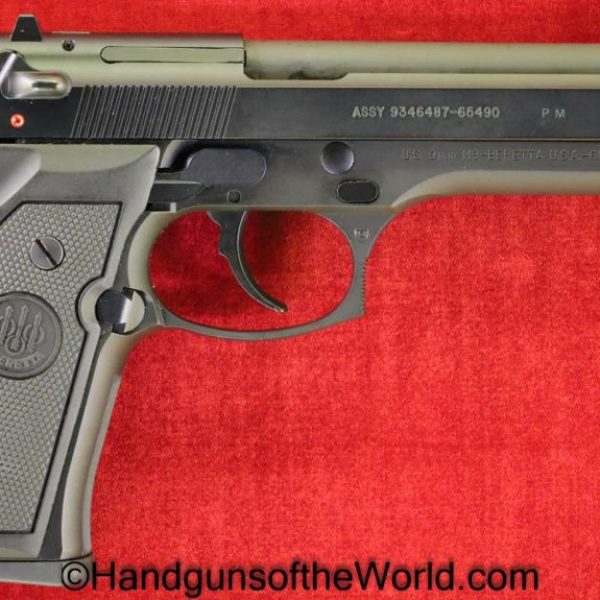 Beretta, M9, Special Edition, 9mm, Complete Package, Handgun, Pistol, Collectible, Modern, Special, Edition, US, Military, USA, Americana, America