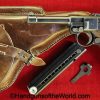 Luger, P.08, 1940, Mauser Banner, 9mm, Police to Military, Full Rig, Fantastic, German, Germany, WWII, WW2, Handgun, Pistol, C&R, Collectible, Mauser