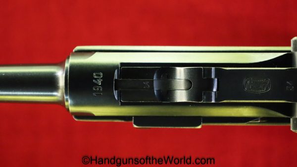 Luger P.08 1940 Mauser Banner, 9mm, Police to Military Issue-Full Rig-Fantastic - Image 11