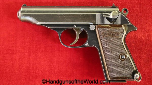 Walther, PP, 7.65mm, German, WWII, WW2, Germany, Handgun, Pistol, C&R, Collectible, Pocket, 7.65, 32, .32, acp, auto, French, France, Hand gun