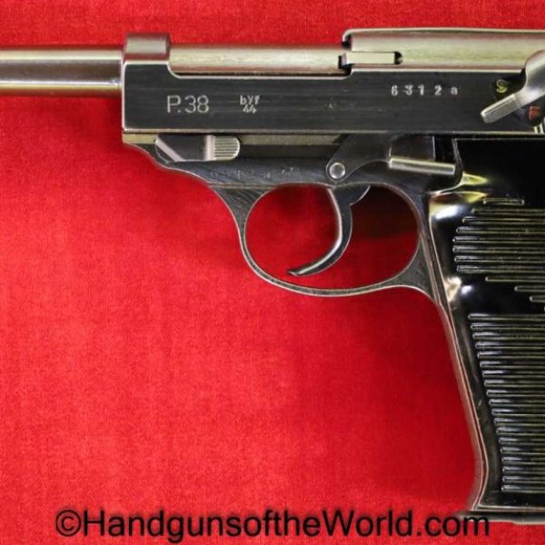 Walther, P-38, 9mm, Mauser, BYF-44, German, WWII, Fantastic, WW2, Germany, Handgun, Pistol, C&R, Collectible, 1944, 44, byf, P38, P 38, P.38, byf44, byf 44