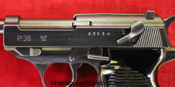 Walther P-38, 9mm, Mauser BYF-44, German WWII Issue-Fantastic - Image 14