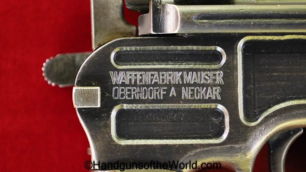 Mauser 1896 Broomhandle, Red 9, Treaty of Versailles Rework - Image 18