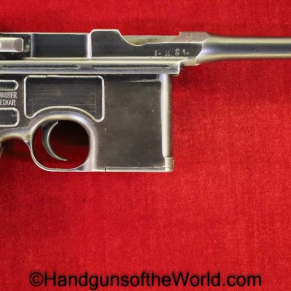 Mauser, 1896, Broomhandle, Red 9, Treaty of Versailles, Rework, 9mm, C96, Handgun, Pistol, C&R, Collectible, German, Germany, Broom Handle, Weimar