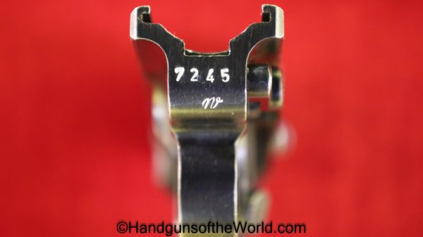Luger P.08 S/42-1937,9mm, German WWII Issue with a Matching Magazine - Image 19