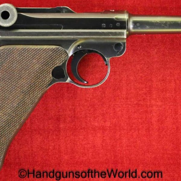 Luger, P.08, S/42, 1937, 9mm, German, WWII, Matching Magazine, Matching Mag, Germany, WW2, Handgun, Pistol, C&R, Collectible, Mauser, P08, P 08, P-08
