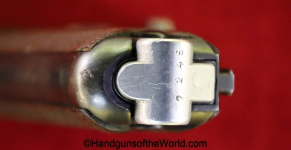 Luger P.08 S/42-1937,9mm, German WWII Issue with a Matching Magazine - Image 7