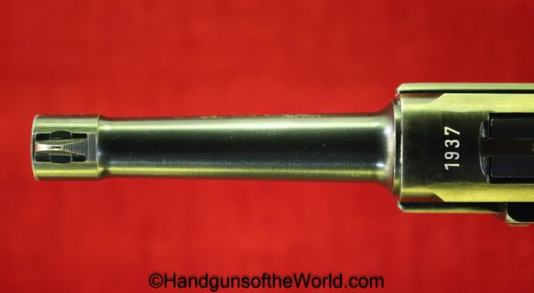 Luger P.08 S/42-1937,9mm, German WWII Issue with a Matching Magazine - Image 9