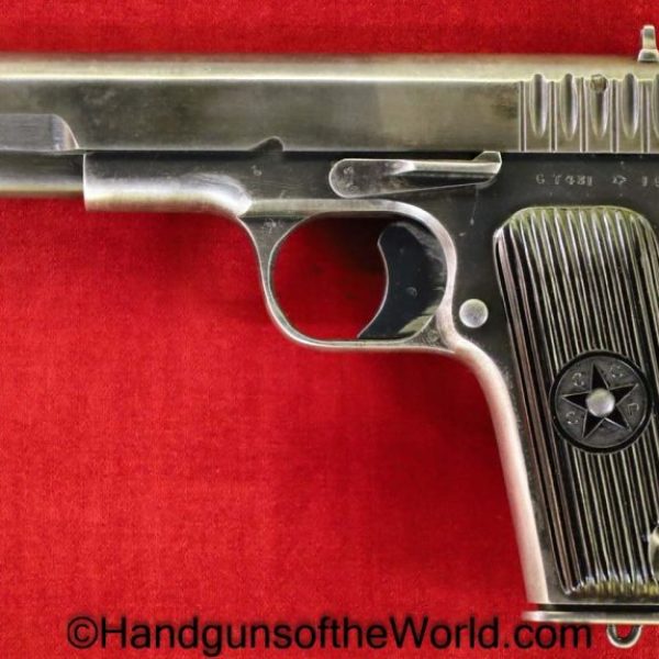 Russian, TT-33, 7.62mm, 1941, All Matching, with Capture Paper, Capture Paper, TT33, TT 33, Soviet, USSR, WWII, WW2, Handgun, Pistol, C&R, Collectible