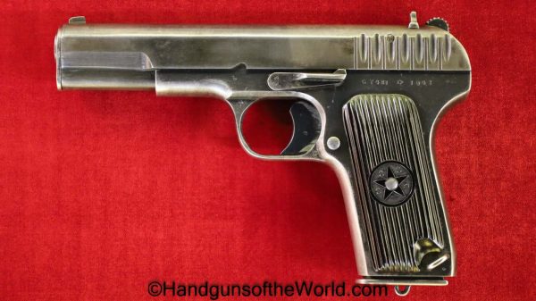 Russian, TT-33, 7.62mm, 1941, All Matching, with Capture Paper, Capture Paper, TT33, TT 33, Soviet, USSR, WWII, WW2, Handgun, Pistol, C&R, Collectible