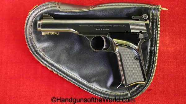 Browning, 1910/71, .380, 1st, Year, Production, First, with Case, Cased, Handgun, Pistol, Collectible, C&R, 380, acp, auto, 1910-71, 1910, 71, 1971