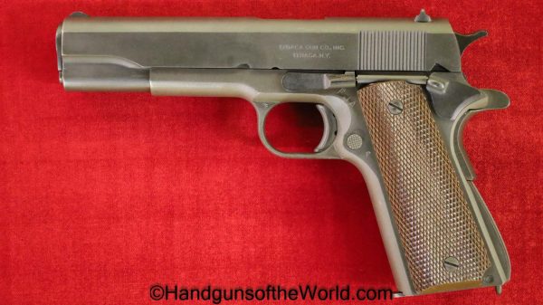 Colt, Ithaca, 1911A1, .45acp, US, Army, 1944, Fantastic, 45, .45, 1911, Handgun, Pistol, C&R, Collectible, WWII, WW2, Americana, American, USA, US, America