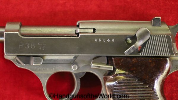 Walther Mauser P.38, AC 43, 9mm, FN Slide with Capture Paper - Image 14