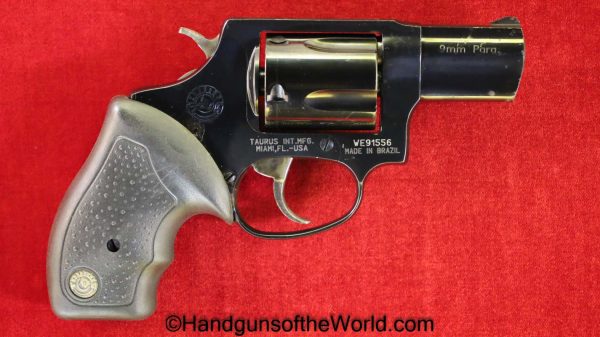 Taurus, M905, 9mm, 2", Blue, with Box, Boxed, Revolver, Handgun, Modern, Collectible, 905, Brazil, Brazilian, Hand gun, Para, Parabellum
