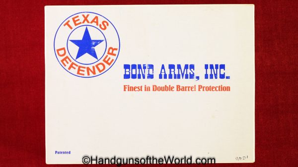 Bond Arms Texas Derringer, 9mm with Box - Image 15
