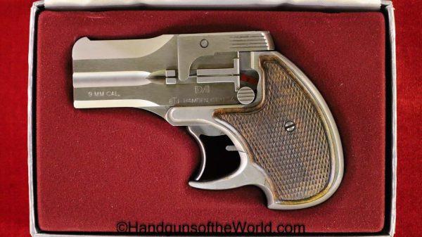 BJT, DA, 9mm, Over & Under, Derringer, O/U, Handgun, Collectible, Boxed, with Box, American, Americana, America, USA, US, Hand gun, Modern