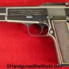 FN, Browning, High Power, 9mm, Pre-War, Military, Pre War, Belgian, Belgium, Handgun, Pistol, C&R, Collectible, BHP, Hi Power, Hi-Power, Hand gun