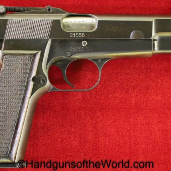FN, Browning, High Power, 9mm, Pre-War, Military, Pre War, Belgian, Belgium, Handgun, Pistol, C&R, Collectible, BHP, Hi Power, Hi-Power, Hand gun