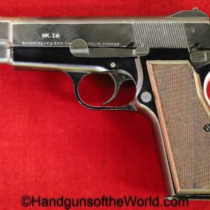 Inglis, MKI*, High Power, 9mm, Experimental, One-Off, Short Pistol, with Provenance, Handgun, Pistol, C&R, Collectible, Canadian, Canada, Short, BHP