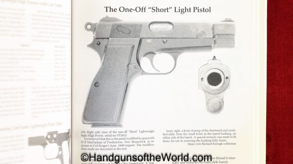 Inglis MKI* High Power, 9mm, Experimental One-Off Short Pistol with Provenance - Image 16