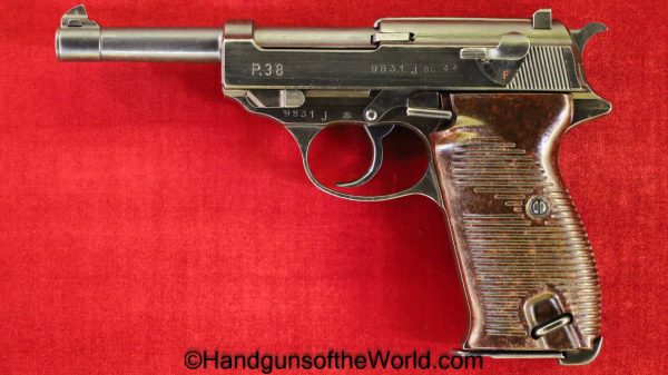 Walther, P.38, AC 44, 9mm, German, WWII, Germany, WW2, Handgun, Pistol, C&R, Collectible, AC, 44, 1944, AC44, AC-44, P38, P 38, P-38, Hand gun