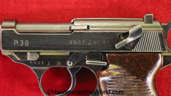 Walther P.38, AC 44, 9mm, German WWII Issue - Image 13