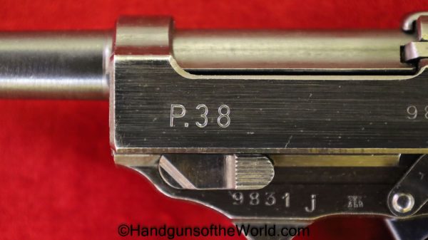 Walther P.38, AC 44, 9mm, German WWII Issue - Image 18