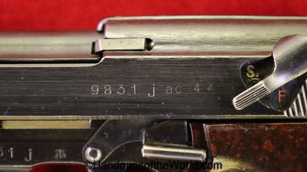 Walther P.38, AC 44, 9mm, German WWII Issue - Image 19