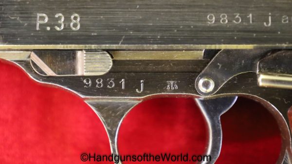 Walther P.38, AC 44, 9mm, German WWII Issue - Image 20