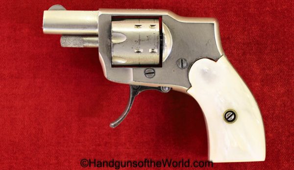 Sedgley, Baby Hammerless, Ejector Model, .22, 22, Model, 1924, Handgun, Revolver, C&R, Collectible, Nickel, Factory Nickel, Baby, Hammerless, Ejector