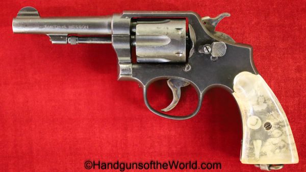 S&W, Victory Model, .38 Special, US, Navy, Sweetheart Grips, .38, 38, Special, Victory, Handgun, Revolver, Naval, USN, C&R, Collectible, Smith and Wesson