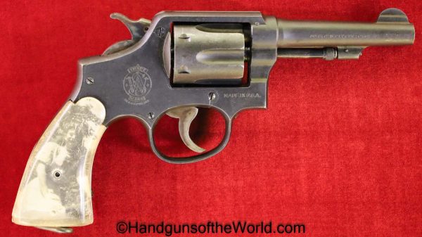 S&W, Victory Model, .38 Special, US, Navy, Sweetheart Grips, .38, 38, Special, Victory, Handgun, Revolver, Naval, USN, C&R, Collectible, Smith and Wesson