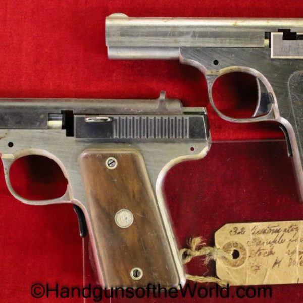 S&W, 1913, .32,  Tool Room, Experimental, Pair, 32, acp, auto, Handgun, Pistol, C&R, Collectible, Grip, Screw, Handle, Model, Smith & Wesson, Smith and Wesson