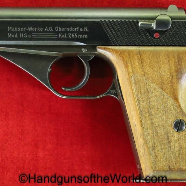 Mauser, HSc, 7.65mm, Late War, German, Police, Eagle L, Full Rig, Fantastic, Handgun, Pistol, C&R, Collectible, WWII, WW2, E/L, Germany, 32, .32, 7.65