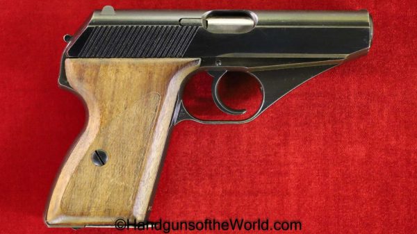 Mauser, HSc, 7.65mm, Late War, German, Police, Eagle L, Full Rig, Fantastic, Handgun, Pistol, C&R, Collectible, WWII, WW2, E/L, Germany, 32, .32, 7.65