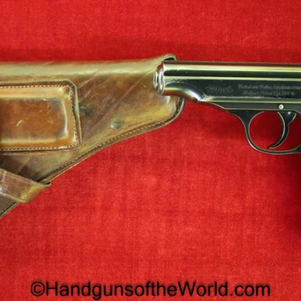 Walther, PP, 7.65mm, Pre-War, with Holster, 1938, Pre War, German, Germany, Handgun, Pistol, C&R, Collectible, 32, .32, acp, auto, 7.65, Hand gun