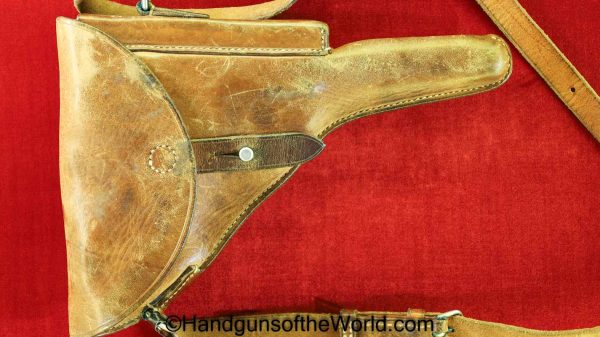 Waffenfabrik Bern, 1906/24, Swiss, Luger, .30, Full Rig, 30, 7.65, 7.65mm, Switzerland, Handgun, Pistol, C&R, Collectible, Bern, 1906-24, with Holster