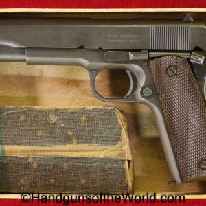 Colt, 1911A1, Remington Rand, .45 acp, US, Army, 1944, Mint, in Box, Boxed, Handgun, Pistol, C&R, Collectible, 45, .45, 1911, WWII, WW2, Remington, acp
