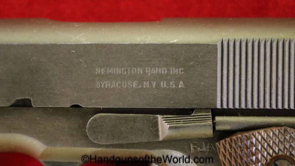 Colt, 1911A1, Remington Rand, .45 acp, US, Army, 1944, Mint, in Box, Boxed, Handgun, Pistol, C&R, Collectible, 45, .45, 1911, WWII, WW2, Remington, acp