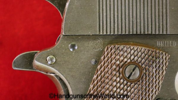 Colt 1911A1, Remington Rand Made, .45 acp, US Army Issue 1944-Mint in Box - Image 21
