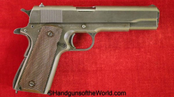 Colt, 1911A1, Remington Rand, .45 acp, US, Army, 1944, Mint, in Box, Boxed, Handgun, Pistol, C&R, Collectible, 45, .45, 1911, WWII, WW2, Remington, acp