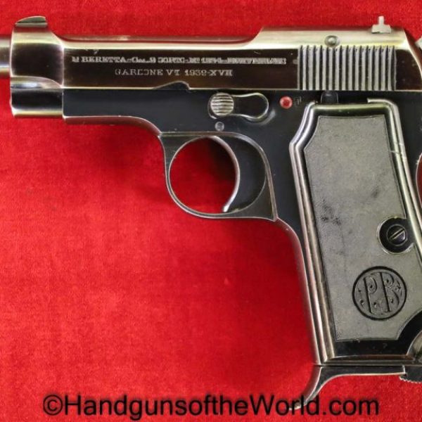 Beretta, 1934, .380, Military, Dated, 1939, Full Rig, Italian, Italy, Handgun, Pistol, C&R, Collectible, with Holster, 380, acp, auto, Model, WWII, WW2