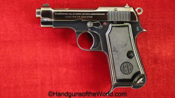 Beretta, 1934, .380, Military, Dated, 1939, Full Rig, Italian, Italy, Handgun, Pistol, C&R, Collectible, with Holster, 380, acp, auto, Model, WWII, WW2