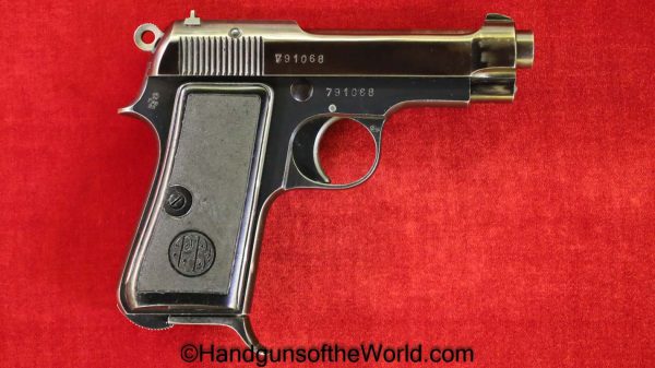 Beretta, 1934, .380, Military, Dated, 1939, Full Rig, Italian, Italy, Handgun, Pistol, C&R, Collectible, with Holster, 380, acp, auto, Model, WWII, WW2