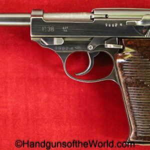 Walther, P.38, Mauser, BYF44, 9mm, German, WWII, WW2, Germany, Handgun, Pistol, C&R, Collectible, P38, P 38, P-38, 1944, 44, byf, byf 44, Hand gun